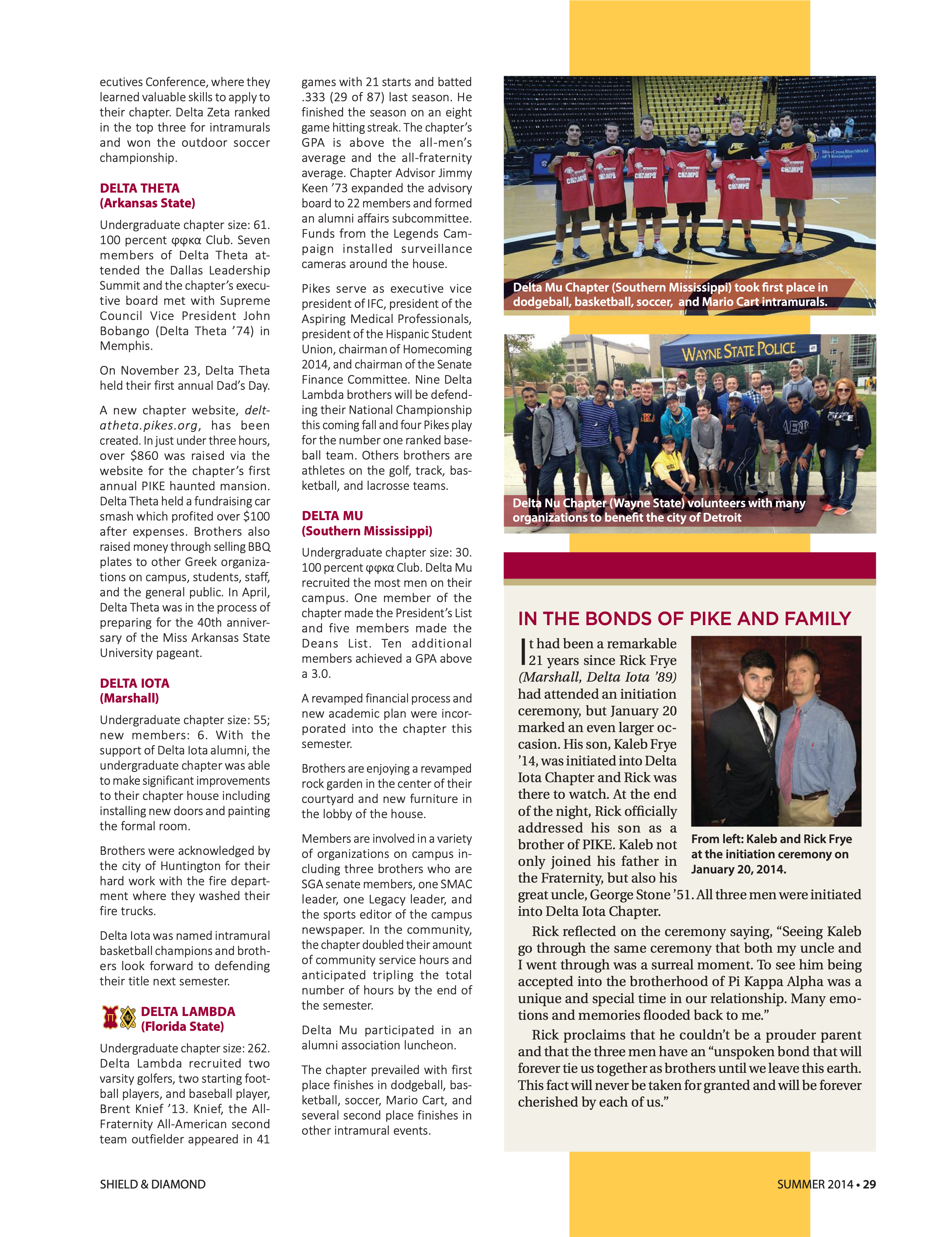 In the Bonds of Pike and Family